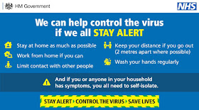 Stay alert control the virus save lives