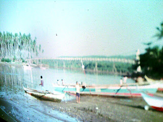 The old Hanging Wooden Bridge