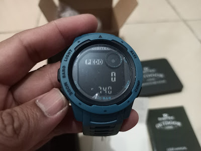 Tampilan Pedometer Jam Tangan Digitec Outdoor 8100