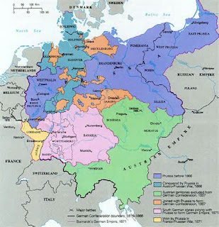 Map of German Province