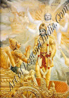 Krishna's advice to Arjuna