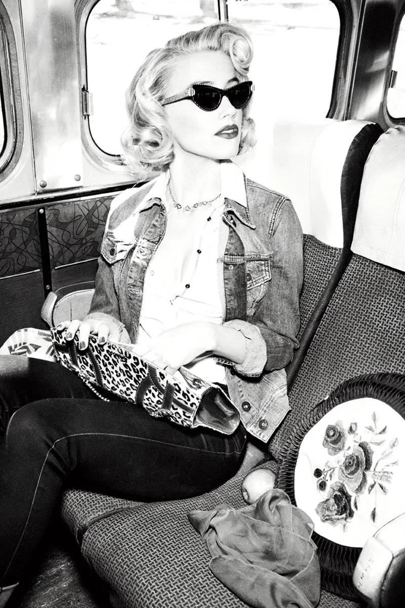 Guess Fall 2011 Campaign featuring Amber Heard