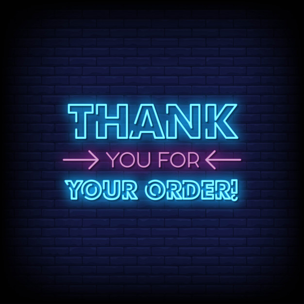 Thank You for your order 💙!