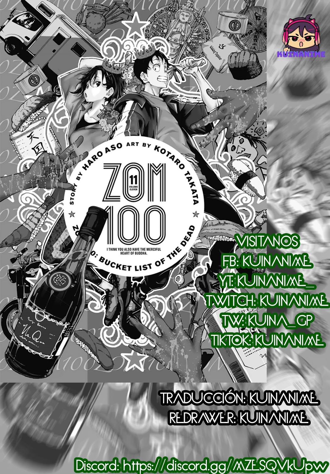 Zom 100: Zombie ni Naru made ni Shitai 100 no Koto: Chapter 36 - Page 1