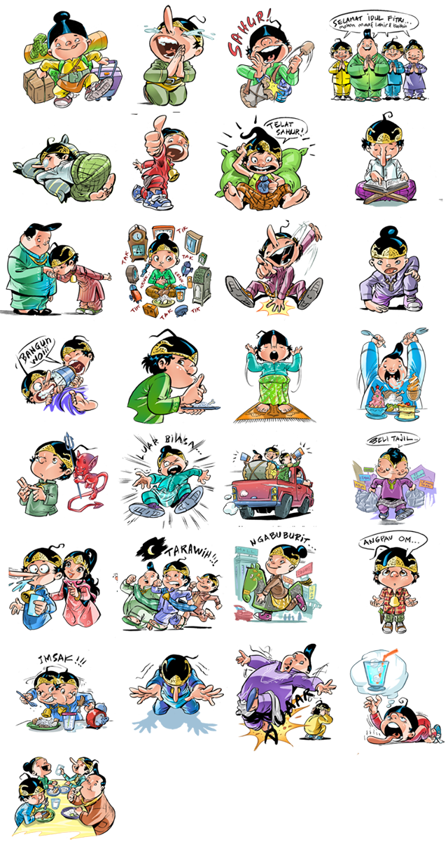  Stiker  Facebook Spesial Lebaran Blog Anak  TI Teknik  