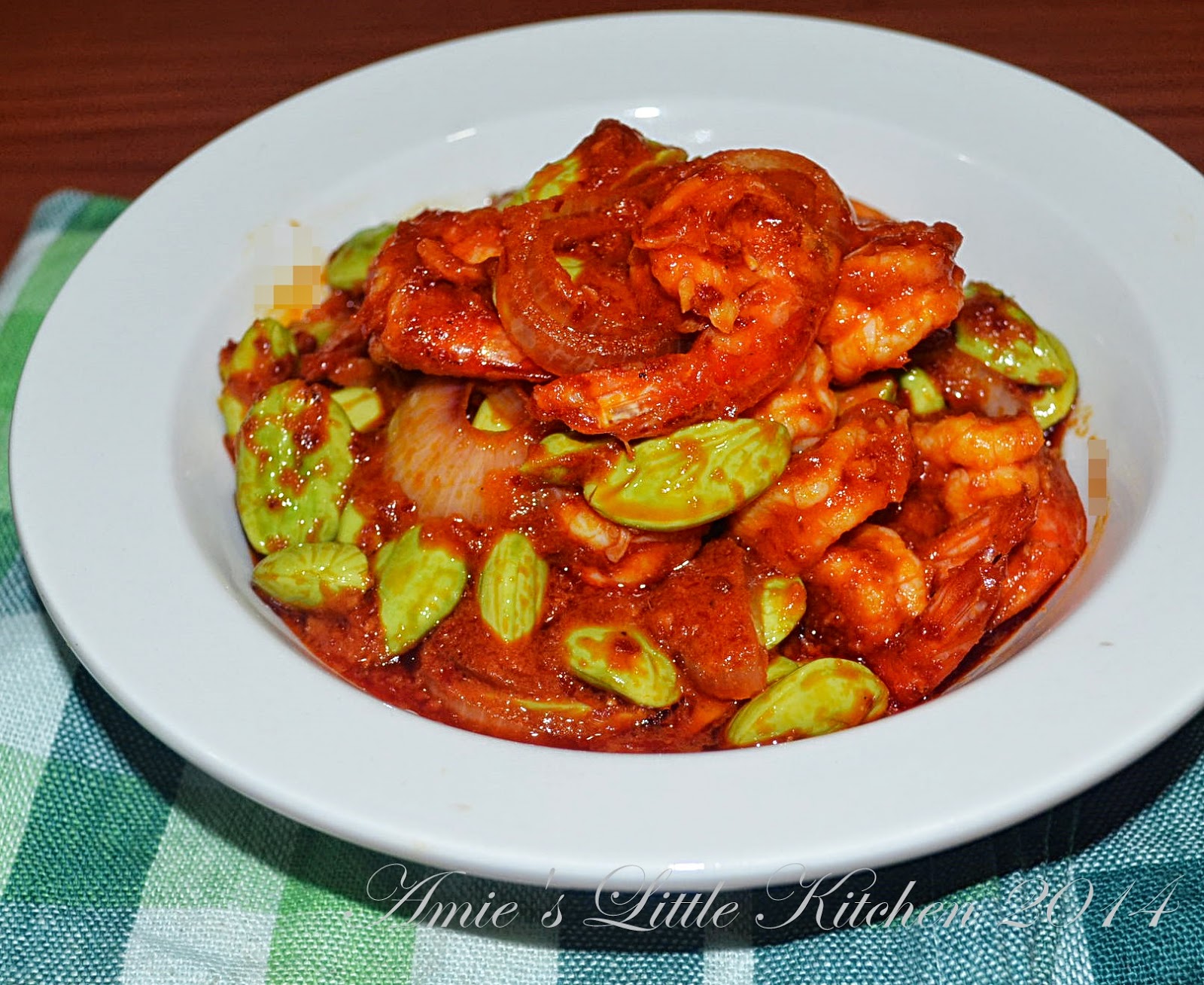 Sambal Udang Dengan Petai - Koleksi Resepi Zaman Berzaman