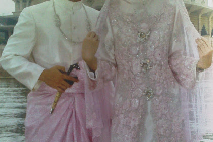 Koleksi Baju Pengantin Lelaki - BUSANA PENGANTIN : Dark blue songket wedding costumes muslimah wedding blue.