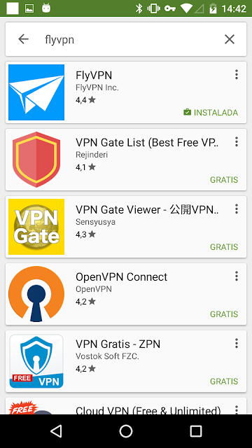 configurar el servicio VPN en Samsung Galaxy S7 y S7 Edge