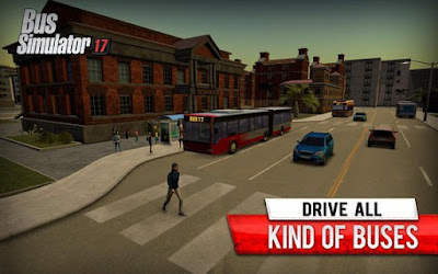 Bus Simulator 17 v1.1.0 (Unlimited Money) Mod Apk Full Game Offline for Android Terbaru