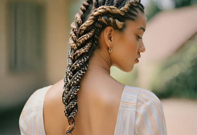 braids and twists: playful elegance