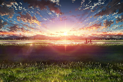 Landscape Beautiful Anime Scenery Wallpaper