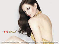 computer wallpaper, eva green, 5221, bare back of eva green with light smile