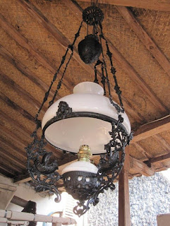 model lampu gantung antik khas rumah jawa