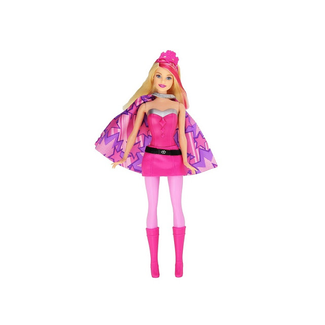 Poupée Barbie Super Princesse : Kara en super-héros, version simple.