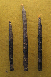 oldest surviving beeswax candles