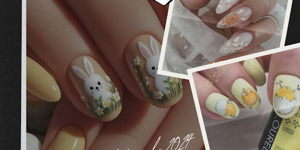 50 Cute and Inventive Easter Nail Art Ideas for 2024