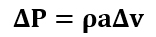 Expresión matemática de la ecuación de Joukowsky