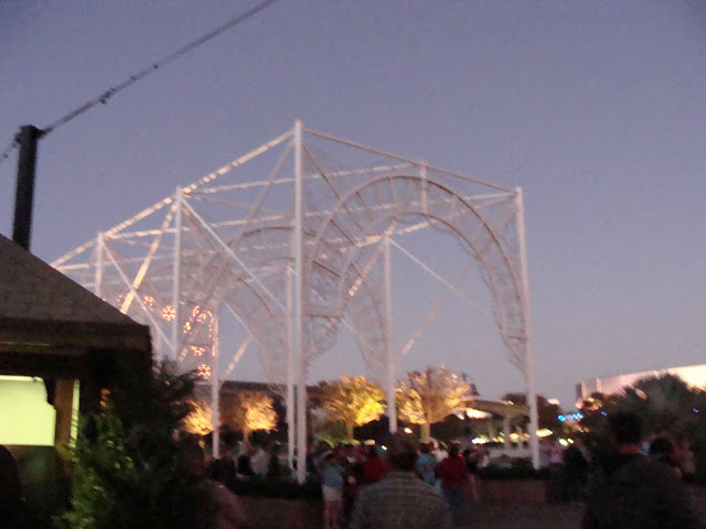 Lights of Winter Epcot Off at Dusk Disney World