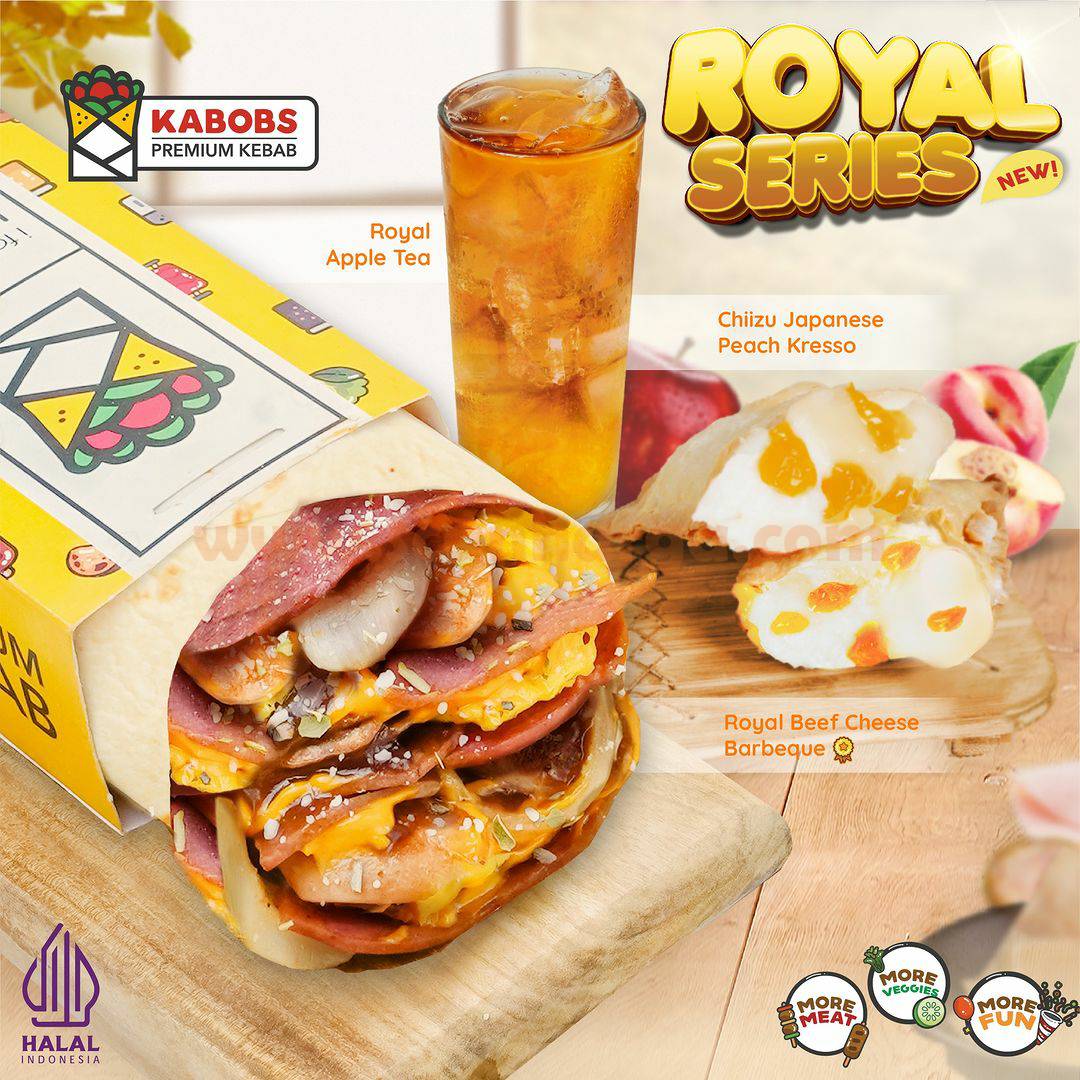 KABOBS ROYAL SERIES Menu BARU