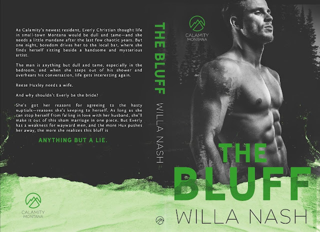 Cover Reveal: The Bluff (Calamity Montana #2) by Willa Nash