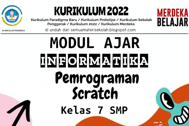 Modul Ajar Informatika, Pemrograman Scratch Kelas 7 SMP Kurikulum 2022