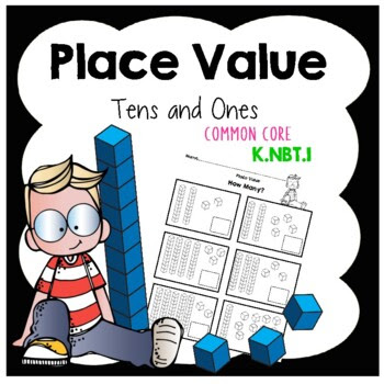 the best of teacher entrepreneurs free math lesson tens and ones place value worksheet freebie distance learning