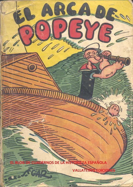 El arca de Popeye. Segar. Editorial Molino, 1936