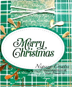 Nigezza Creates with Stampin' Up! Wrapped In Plaid and Perfectly Plaid