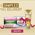 Get Free Branded Sample Products with Free Delivery