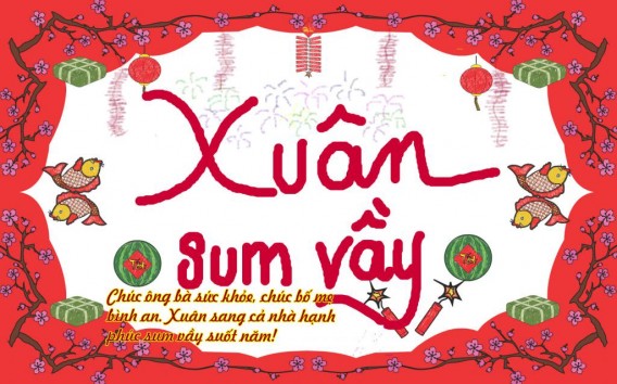 Ảnh chúc mừng năm mới 2016 chúc tết Bính Thân ý nghĩa