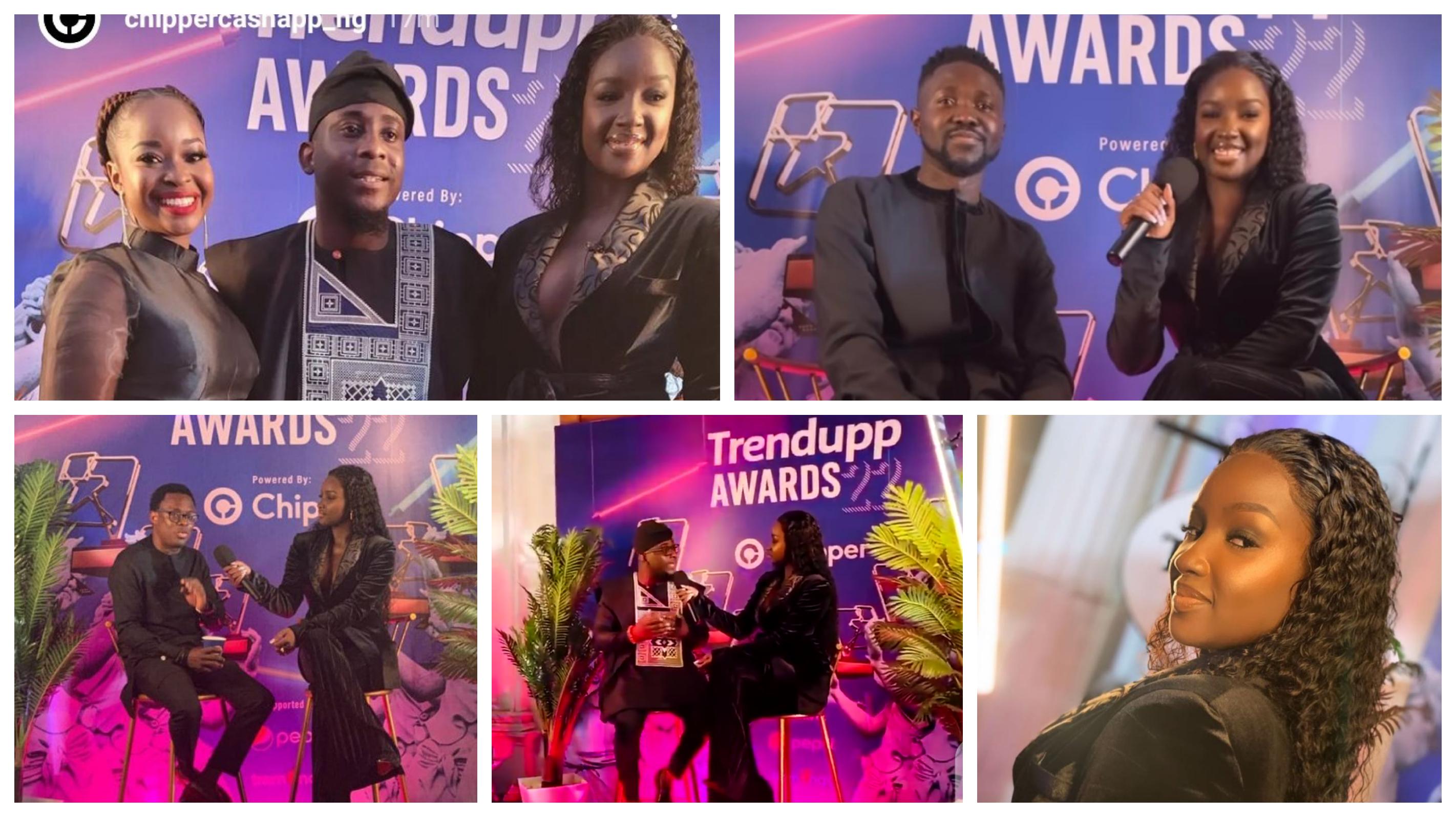 BBNaija: Pictures as Saskay hosts red carpet event for the first time