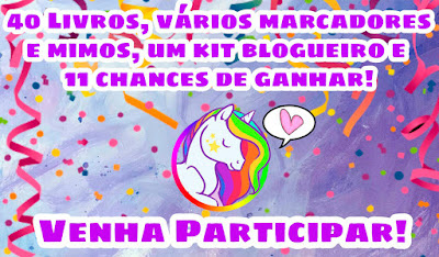 Sorteio: 2 anos do blog Cantinho Cult, concorra a muitos livros e presentinhos