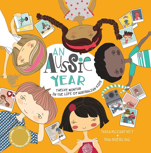 kids picture book an aussie year by tania mccartney