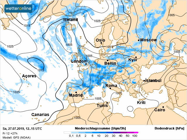 Sauerland wandern Wetter blog wetteronline Großwetterlage