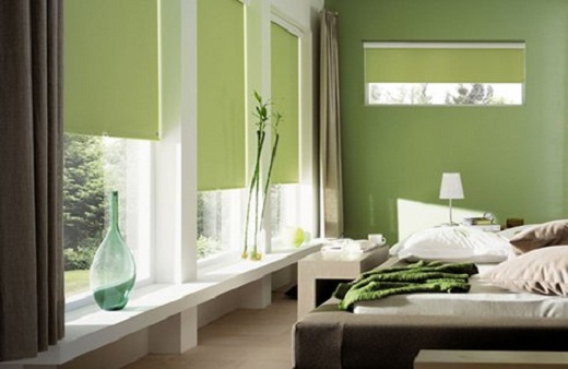 Green Bedroom Decor for Small Bedroom Designs