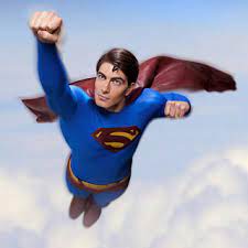 Superman flying