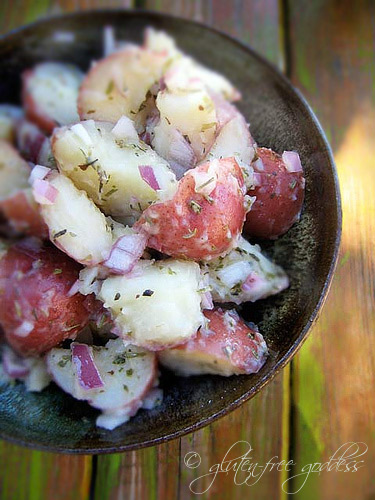 Vegan potato salad