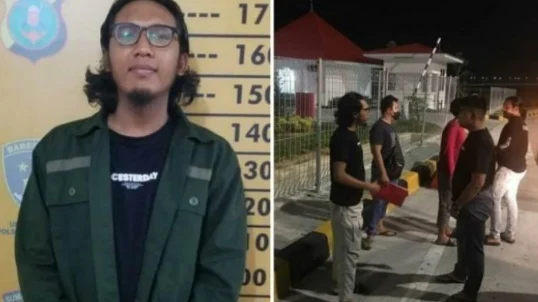 Pria Gondrong yang Ingin Patahkan Leher Bobby Nasution Akhirnya Diciduk, Beredar Foto Penangkapan