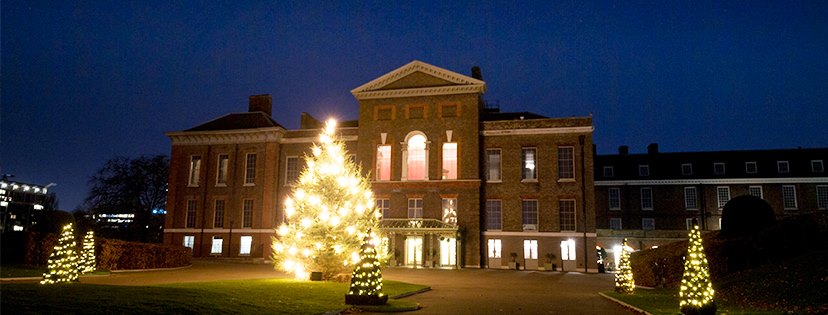 Kensington Palace on Christmas