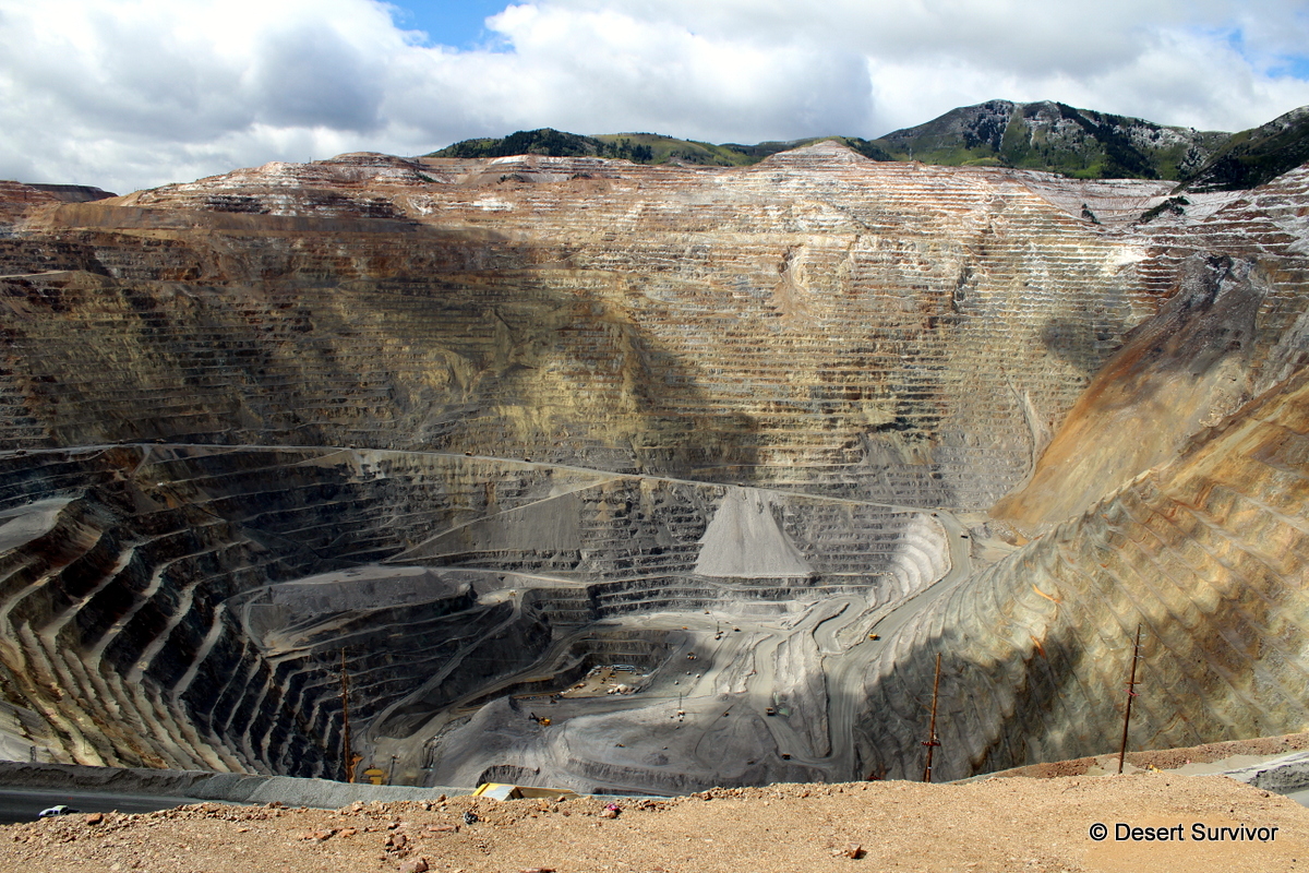 Desert Survivor Kennecott Utah Copper S Bingham Canyon Mine