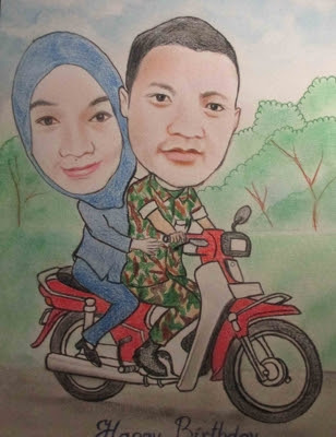 Pesan Karikatur Murah, Karikatur Pekanbaru, Pesan 