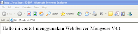 Web Server | Mongoose Web Server Paling Ringan