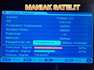 CARA TRACKING SATELIT APSTAR 6