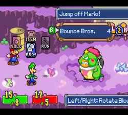 Descarga ROMs Roms de GameBoy Avance Mario And Luigi Superstar Saga (Español) ESPAÑOL