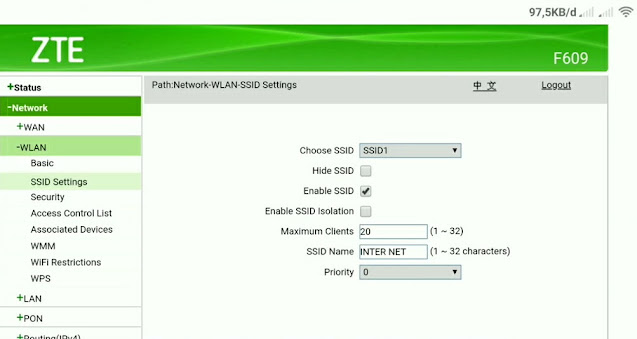 Cara Setting Modem ZTE F609 INDIHOME biar CEPAT