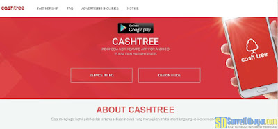 Aplikasi reward CashTree | SurveiDibayar.com