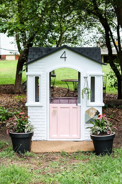 Little Tykes Playhouse Makeover