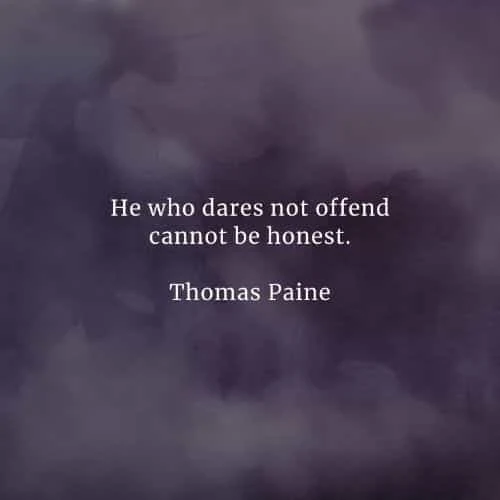 Famous quotes and sayings by Thomas Paine