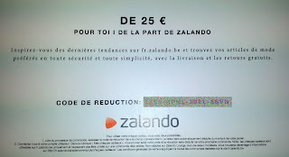 Bon achat offert test Zalando