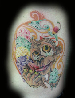 Cartoon Monkey Tattoo Design Picture Gallery - Cartoon Monkey Tattoo Ideas